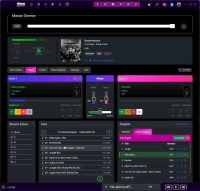 DJ Mode Intelligent Lighting